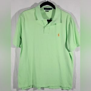 Polo by Ralph Lauren men's large light green shirt.